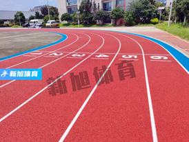 河南塑膠跑道廠(chǎng)家案例