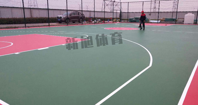 硅pu籃球場(chǎng)廠(chǎng)家新旭體育建設