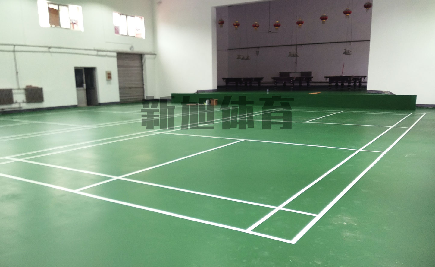 室內硅pu籃球場(chǎng)施工因素