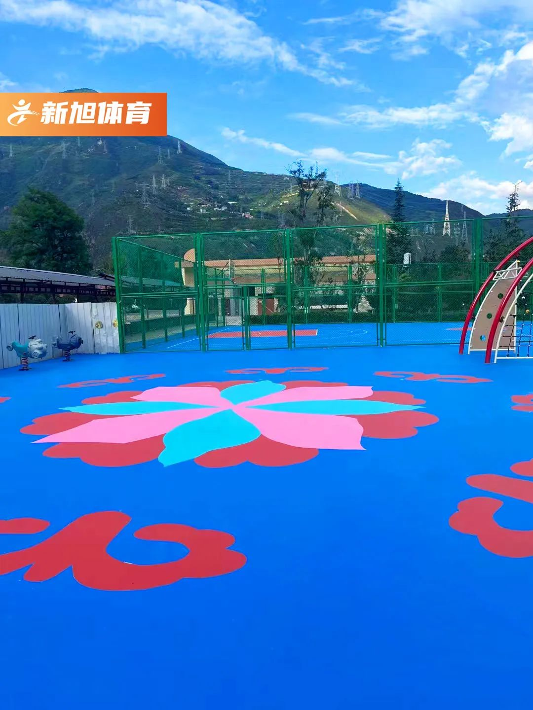 四川阿壩州硅pu球場(chǎng)