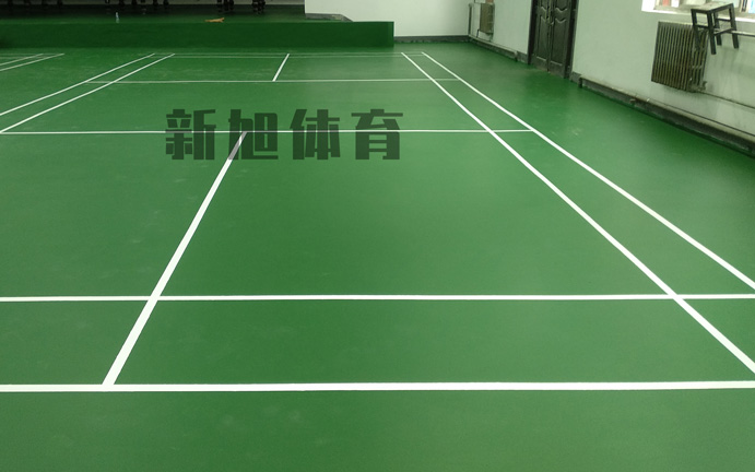 硅pu籃球場(chǎng)冬季開(kāi)裂處理預防