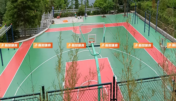 山東濟南硅pu籃球場(chǎng)